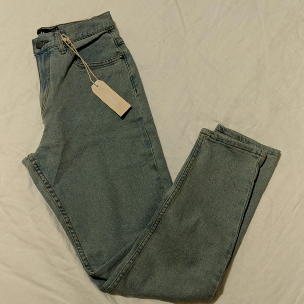 High waist slim fit jeans